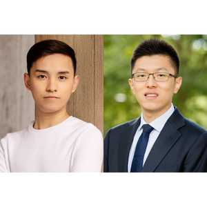 Side-by-side photos of Fan Xuan (left) and Dr. Yihao Liu (right)