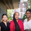 B. Andi Lee, educational psychology professor Helen Neville and doctoral intern Nimot Ogunfemi.