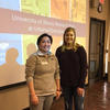 February 2019: Internship Opportunities at the Research Park. L-R: Jennifer Kim, Assistant Director for Talent; Emily Ordin, Psychology Intern