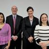 Alumni Panel (L-R): Courtney Bishop, Bradley Axelrod, Carrie Grady, Nicole Shields
